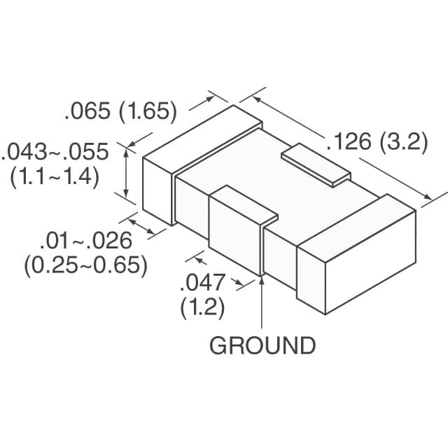 CX1206MKX7R0BB223 Pulse Electronics  Condensadores cerámicos